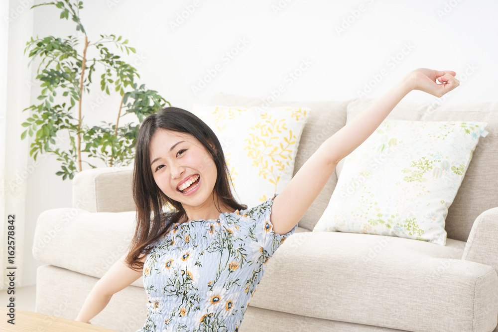 Young woman enjoying summer Young woman enjoying summer