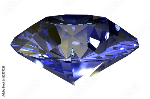 Classic diamond 3D render