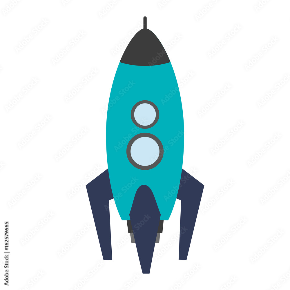 cartoon rocket icon image cartoon rocket icon image