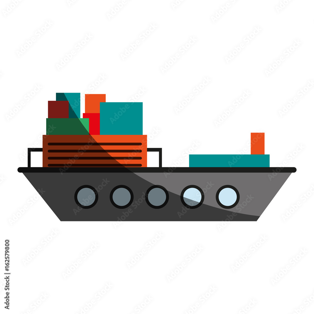 cargo ship icon image cargo ship icon image