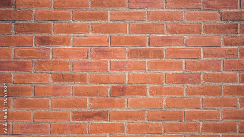 Red Bricks Wall Background