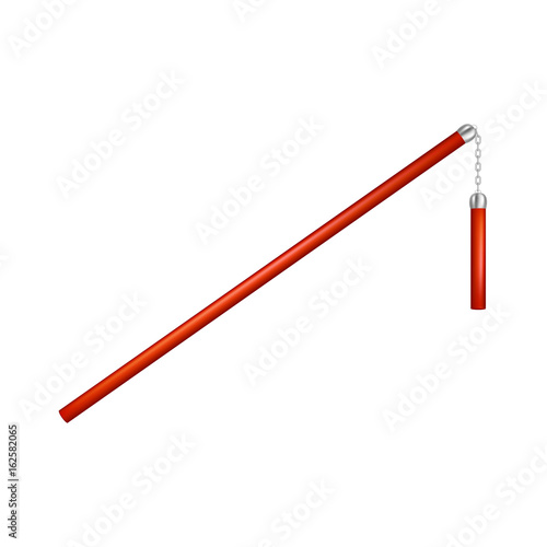 Flail in red design