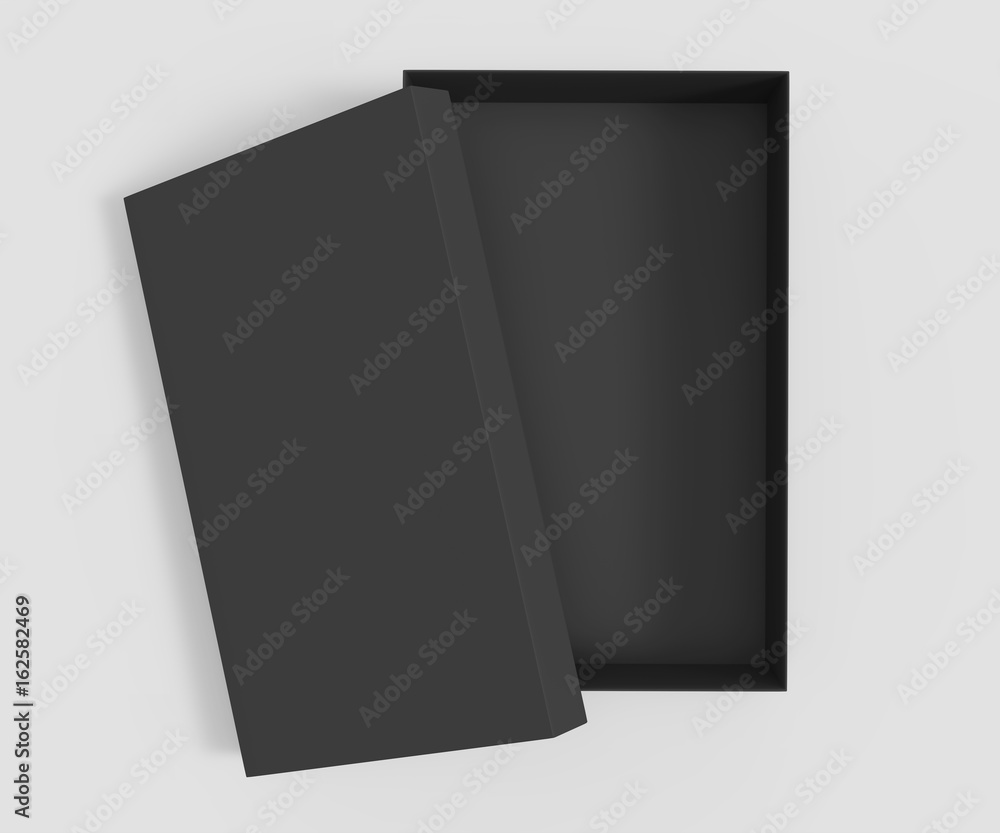 black blank box design