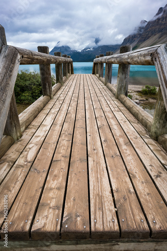 Small Bridge  Bow Lake