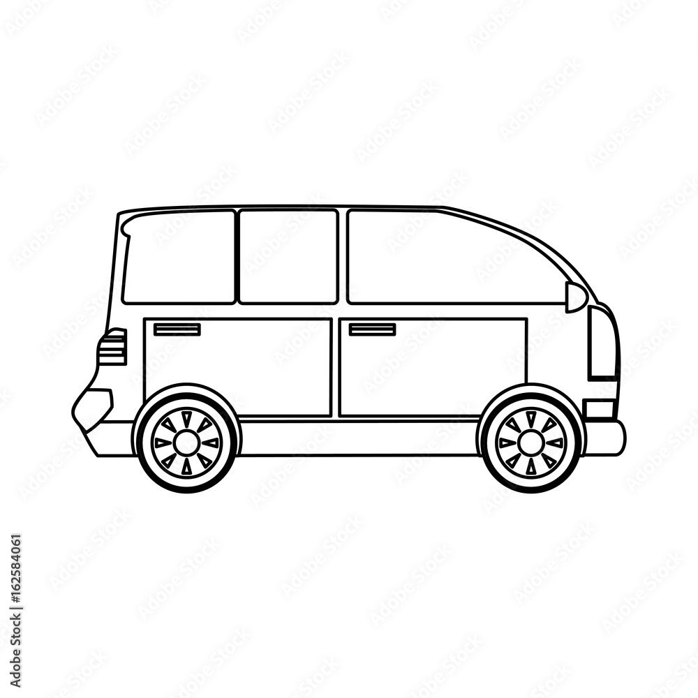 Van transport vehicle
