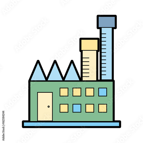 industrial factory to contamination of environment and ecology