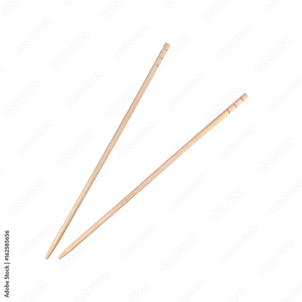 bamboo chopsticks isolated on white bamboo chopsticks isolated on white