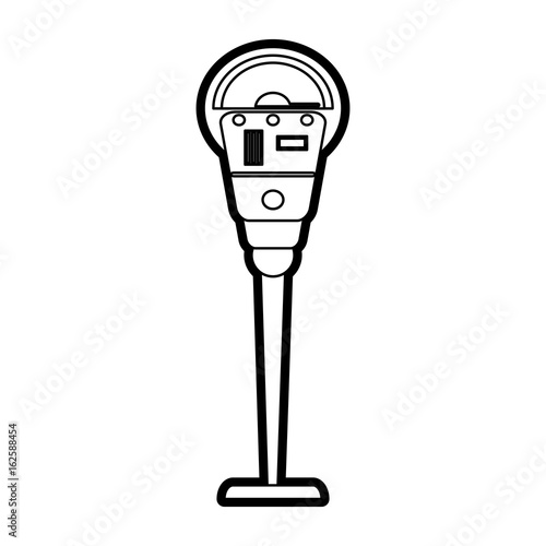 parking meter vector illustration