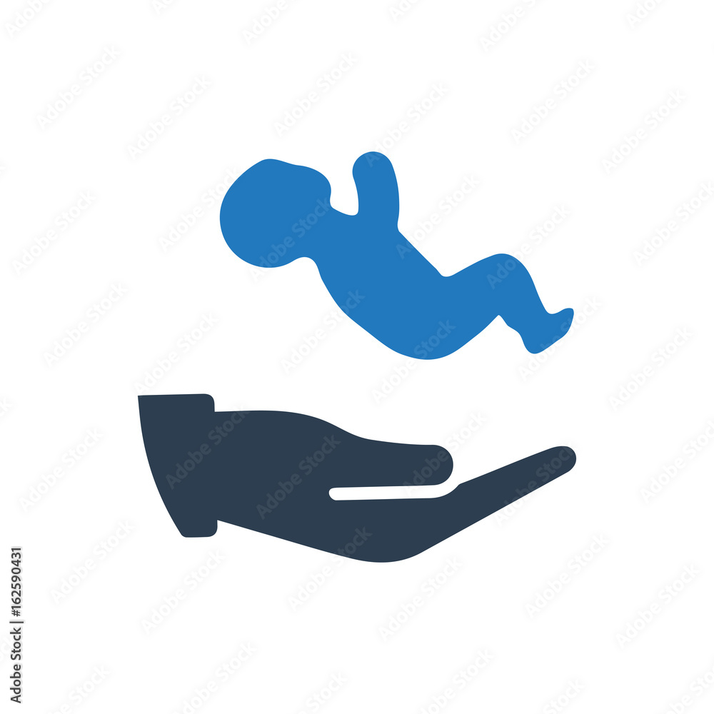 Baby Life Insurance Icon