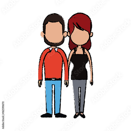 couple holding hand relation feeling © Jemastock