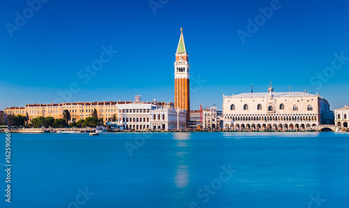 Venice skyline, Italy: View of San Marco Square. Cityscape of the most popular city in northern Italy. © Travellaggio