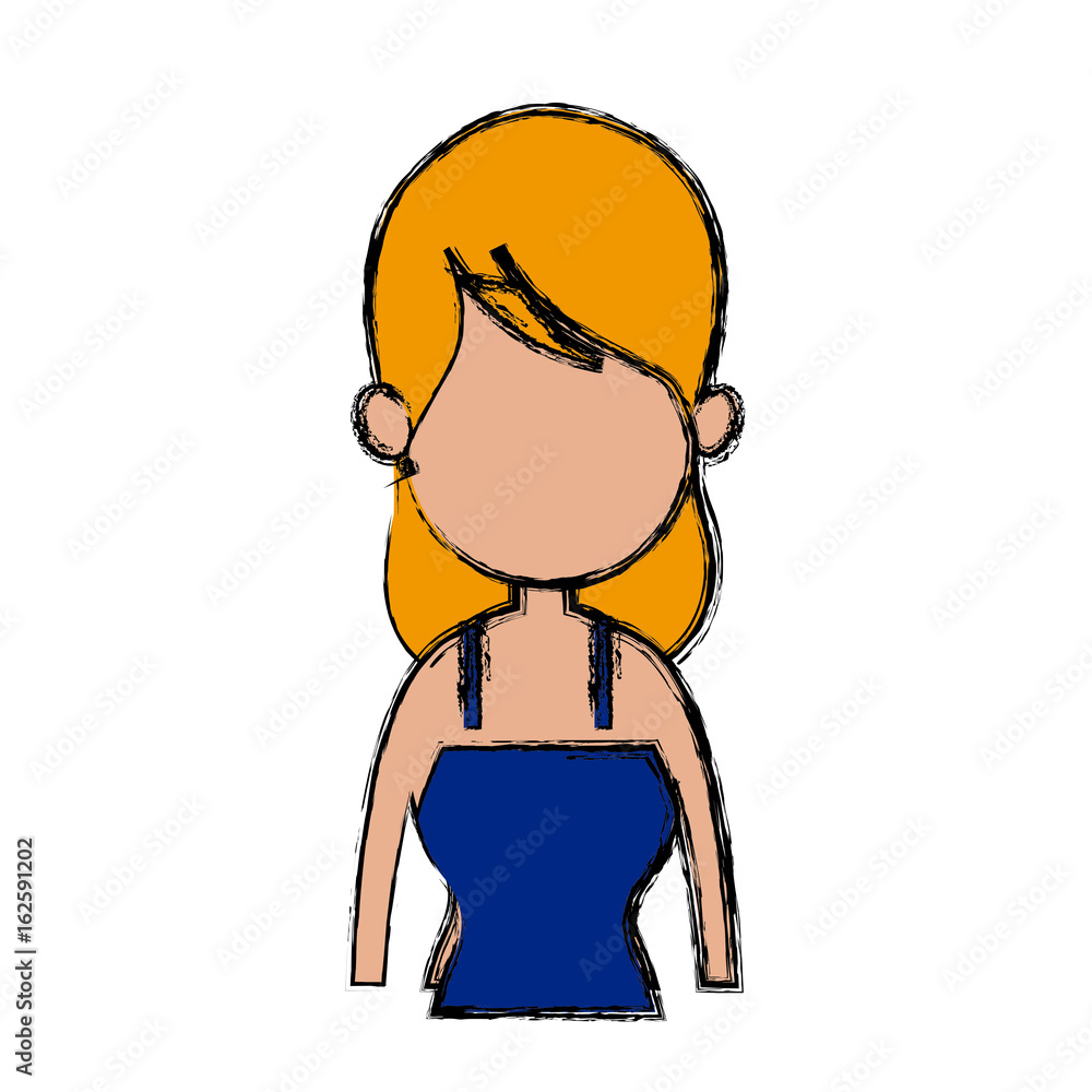 portrait woman female avatar figure portrait woman female avatar figure