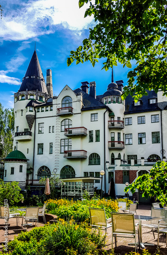 Beautiful building in Imatra, Finland  photo