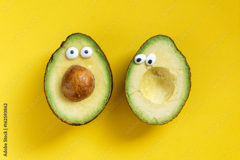 Fototapeta funny avocado