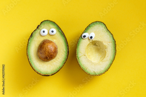 funny avocado