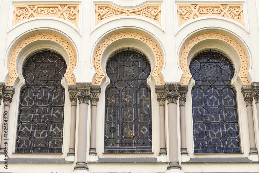 Spanish Synagogue , moorish style, Prague, Czech Republic