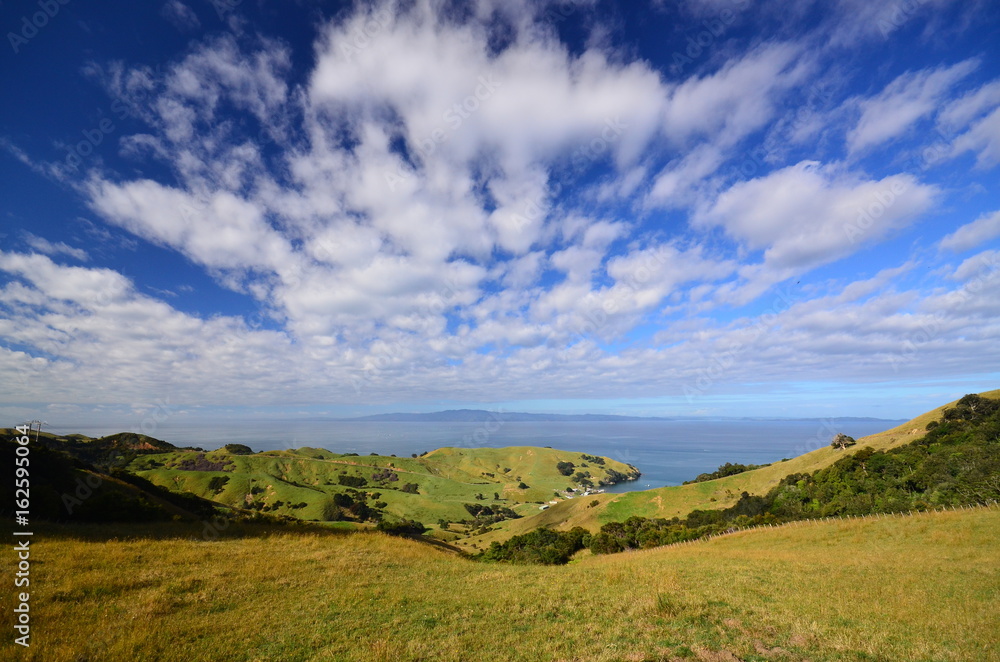 Blue Sky over Coromandel Peninsula Blue Sky over Coromandel Peninsula