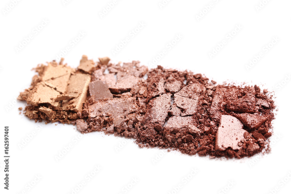 Fototapeta premium Makeup eyeshadow isolated on white background