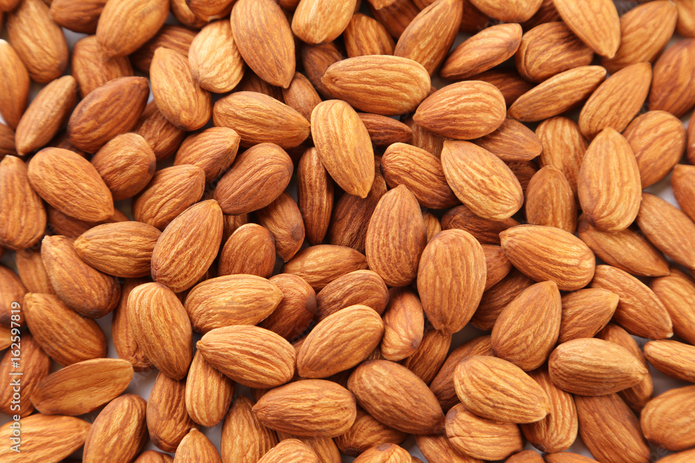 Fototapeta premium Almonds background