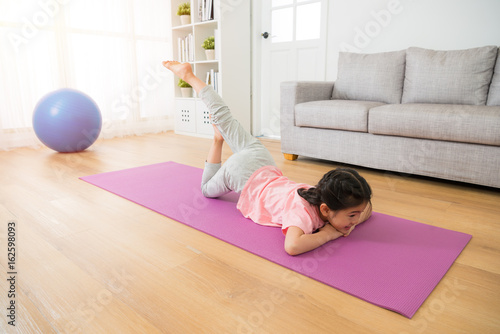 kid doing some morning gymnastic © PR Image Factory