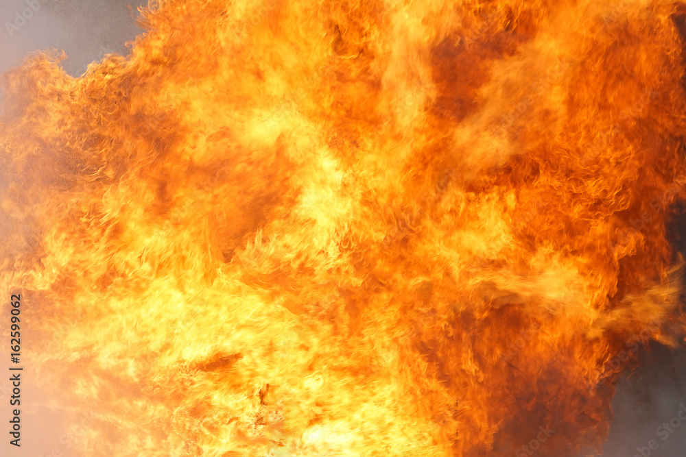 Blaze fire flame texture background.