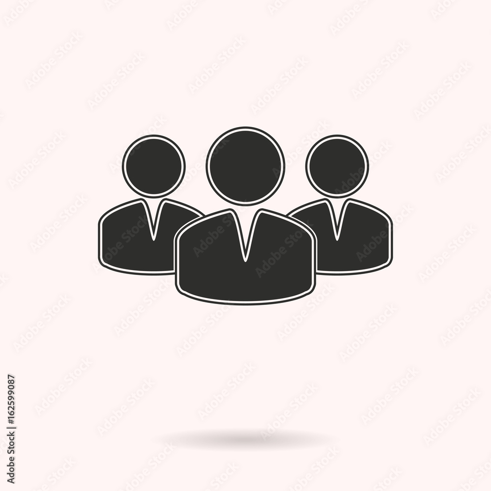 People vector icon. People vector icon.