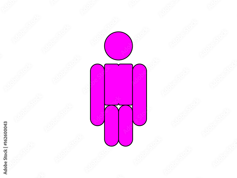 女性ピクトグラム 女性ピクトグラム