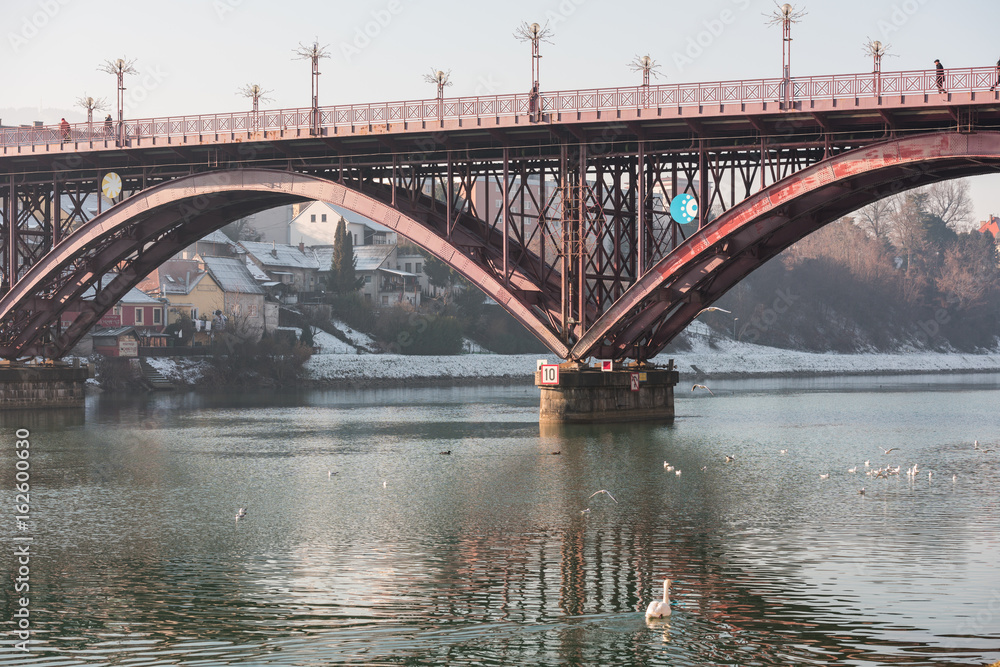 Slovenia, Maribor's bridge Slovenia, Maribor's bridge