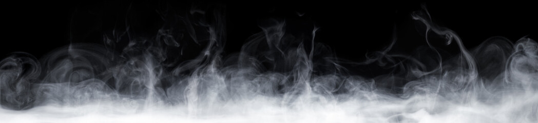 Abstract Smoke In Dark Background
