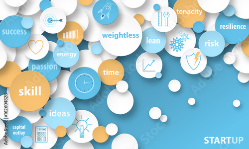 STARTUP Vector Concept Banner