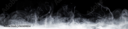 Plakat Abstrakta Dym W Ciemnym Tle