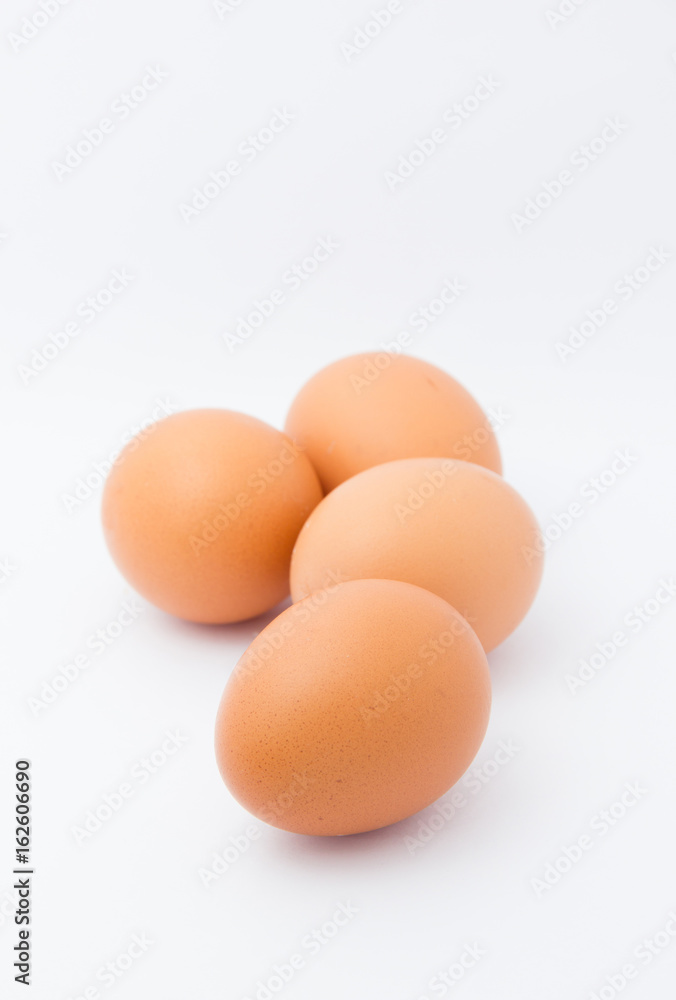 eggs isolated on white background eggs isolated on white background