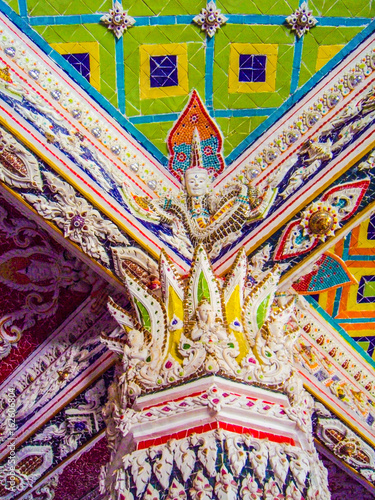 Thai Stucco in Temple