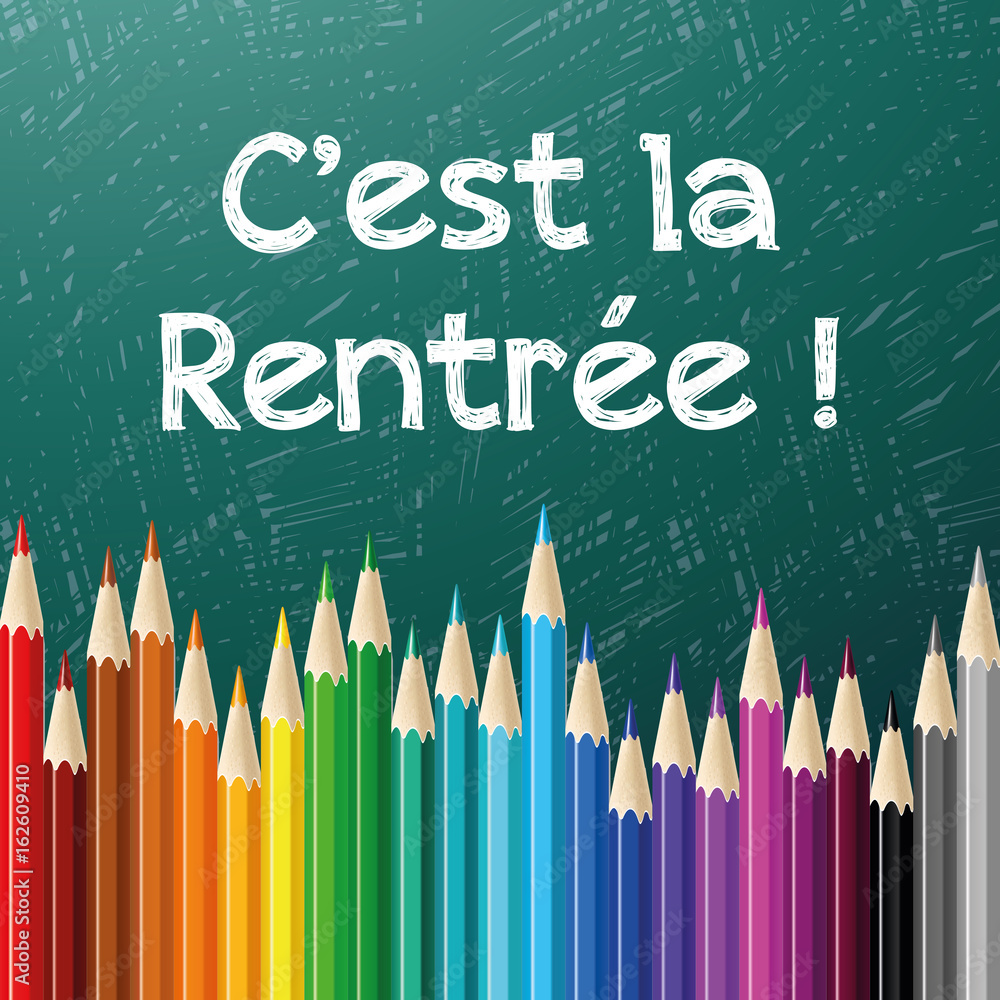 Vecteur Stock Rentrée scolaire | Adobe Stock