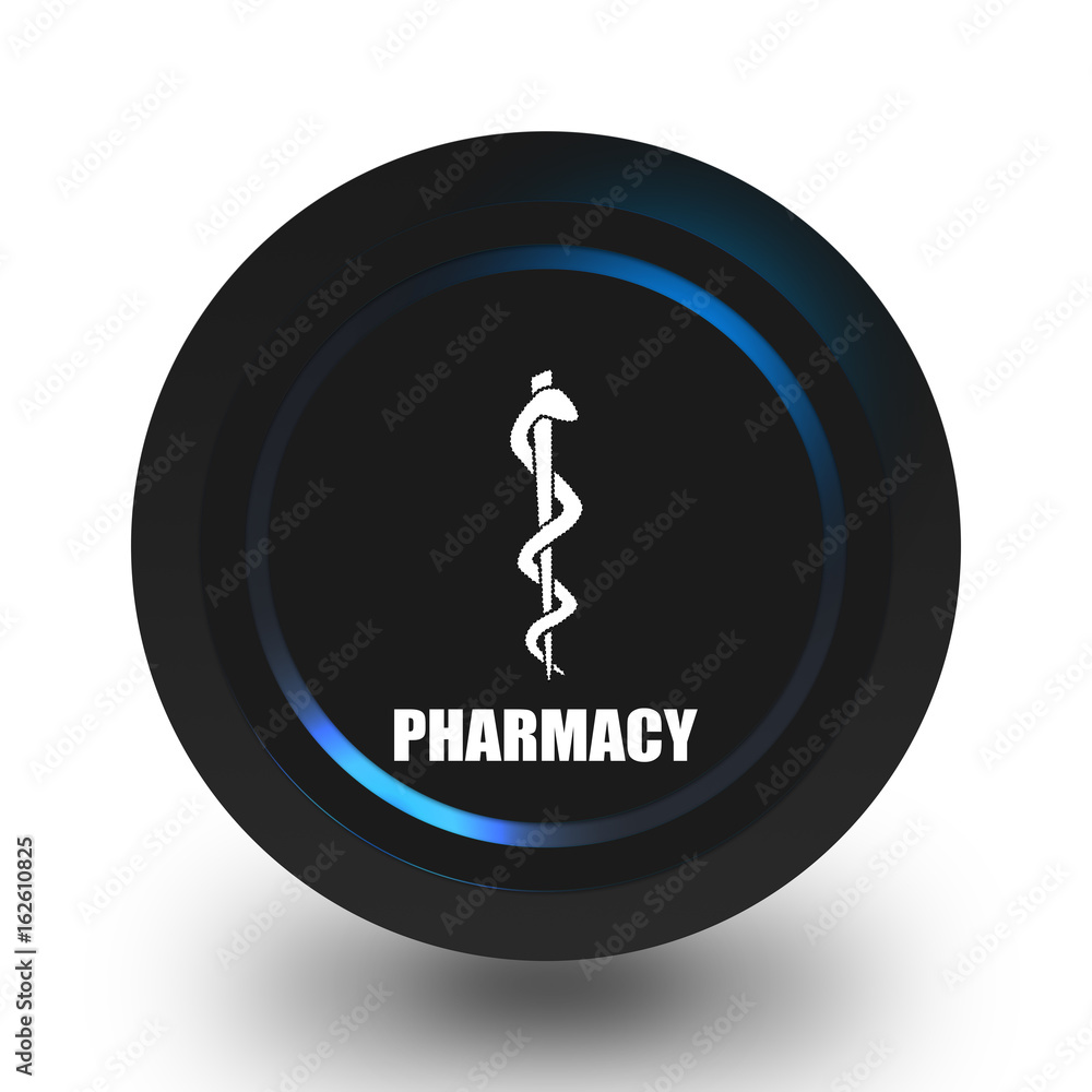 Pharmacy icon. Pharmacy icon.