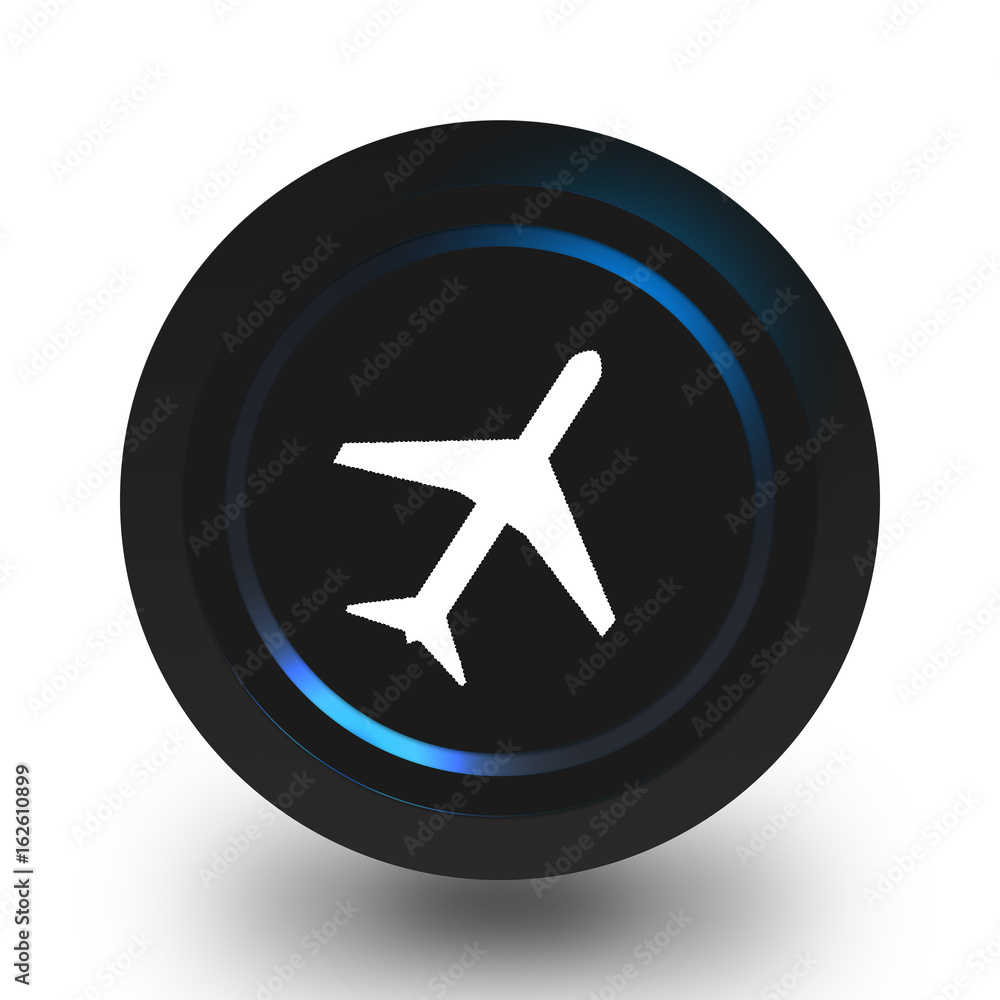 Plane icon. Plane icon.