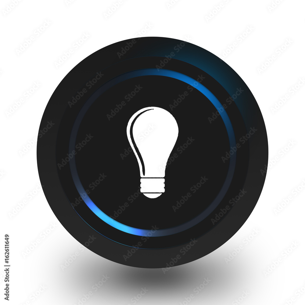 Bulb icon. Bulb icon.