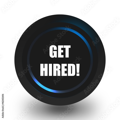 Get Hired icon. photo