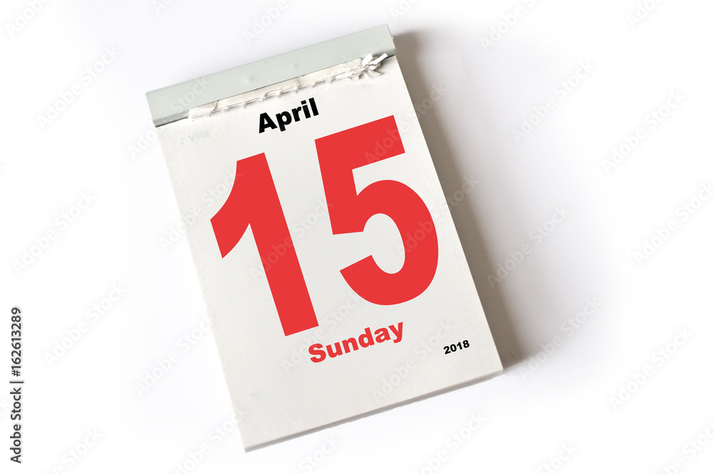 15. April 2018 15. April 2018