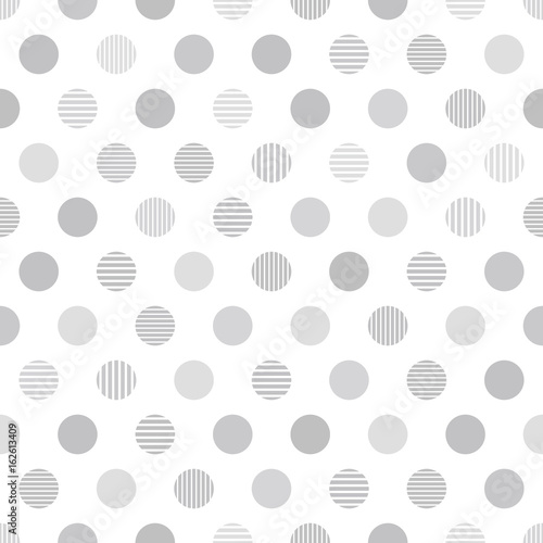 Seamless pattern circles. 円のパターン