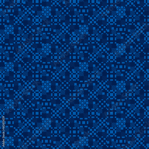 Stylish geometric background seamless pattern vector. スタイリッシュなパターン