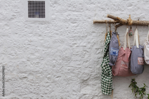 Colourful cotton souvenirs from southern Italy