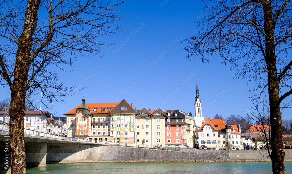 Obraz premium old town of bad toelz - bavaria