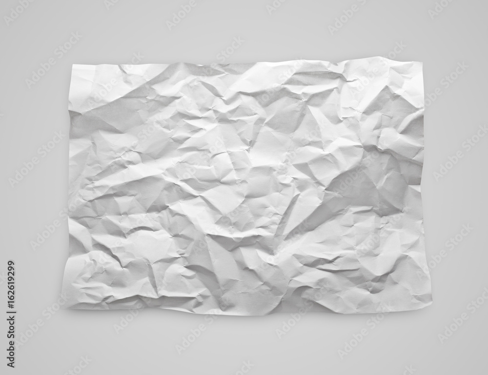 Premium Photo  White paper sheet isolated on gray background with clipping  path close up