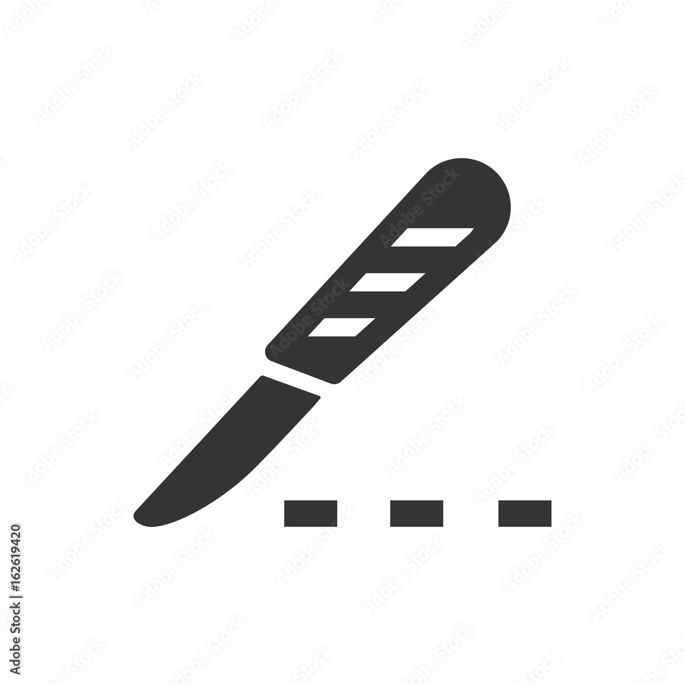 Surgery Knife Icon Surgery Knife Icon
