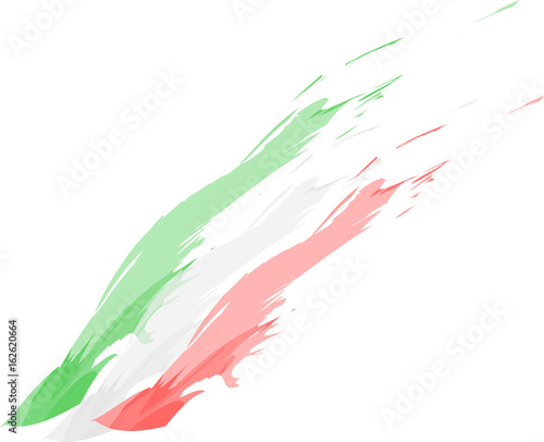 Italian flag sketch