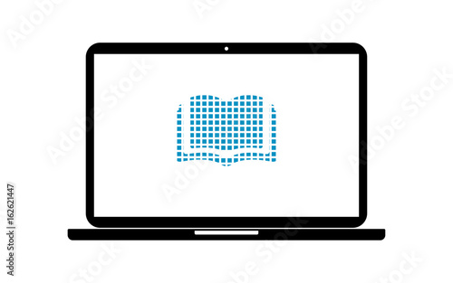 Pixel Icon Laptop - Buch