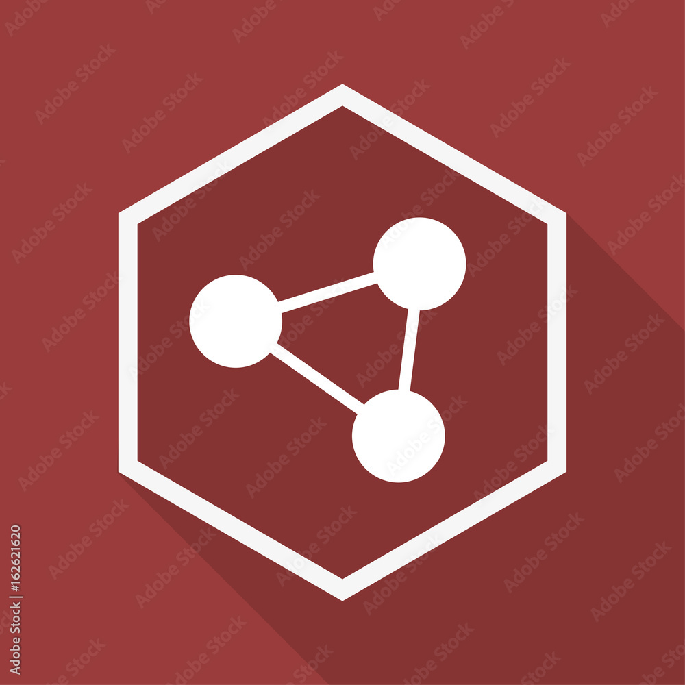 Poly Button mit Schatten - Vernetzung Poly Button mit Schatten - Vernetzung