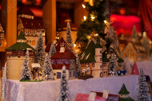 ドイツのクリスマスマーケット風景 ニュルンベルク