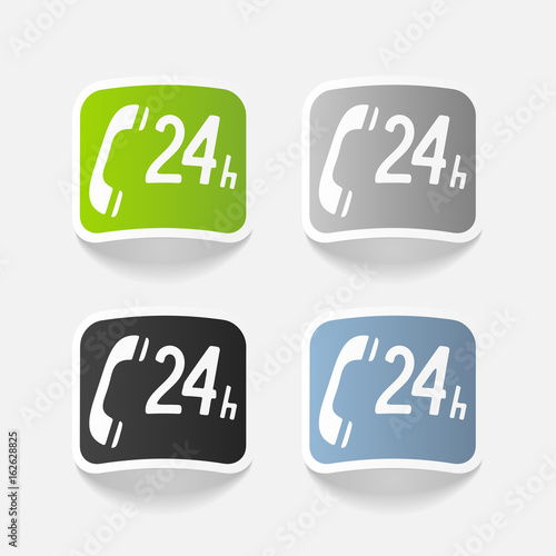 realistic design element: support service